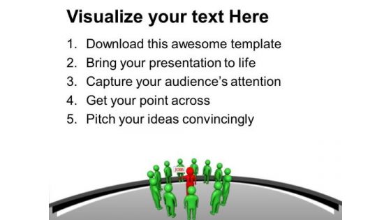 Stay Unite With Team For Success PowerPoint Templates Ppt Backgrounds For Slides 0813