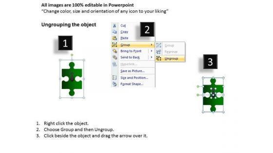 Step Diagram With Puzzles PowerPoint Slides And Jigsaws Editable Ppt