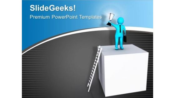 Step Forward And Win Business Race PowerPoint Templates Ppt Backgrounds For Slides 0713 Step Forward And Win Business Race PowerPoint Templates Ppt Backgrounds For Slides 0713