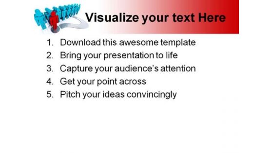 Stepping Forward With Solution Business PowerPoint Themes And PowerPoint Slides 0811