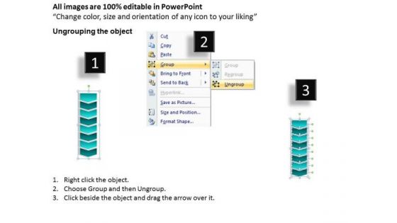 Steps 8 Stage Business Process Plan Executive PowerPoint Templates