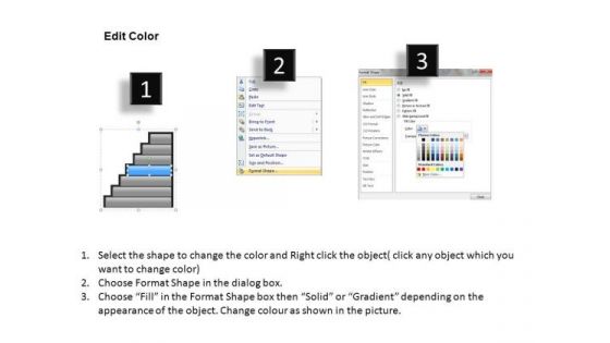 Steps Of Job Hunting Process PowerPoint Slides And Ppt Diagram Templates