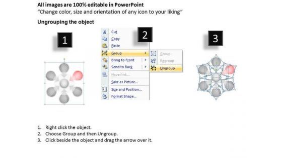 Steps Quality Circle Process Diagram Business Plans Templates For PowerPoint