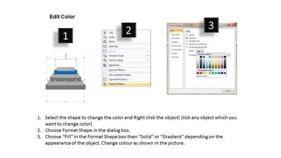Steps To Complete Particular Process Ppt Business Plans For Dummies PowerPoint Templates