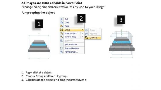 Steps To Complete Particular Process Ppt Mini Business Plan Template PowerPoint Templates