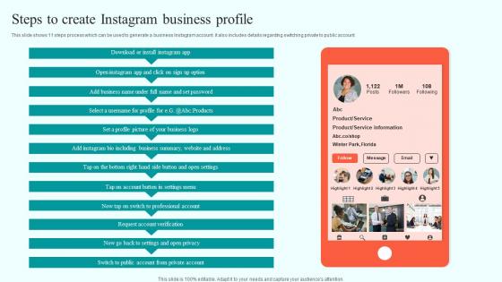 Steps To Create Instagram Business Profile Online Advertising Solutions Inspiration Pdf Steps To Create Instagram Business Profile Online Advertising Solutions Inspiration Pdf