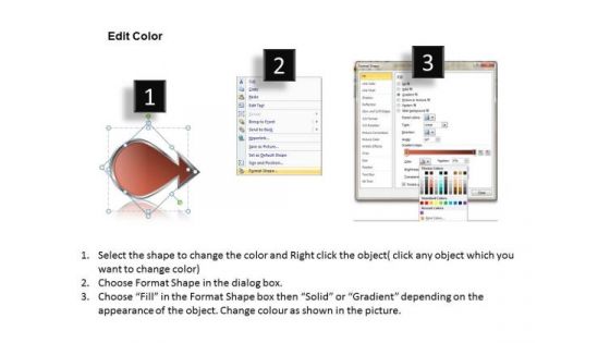 Steps To Describe A Process 4 Stages Flow Chart Creator Online PowerPoint Templates