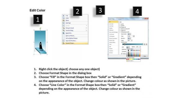 Steps To Success PowerPoint Ppt Templates Download