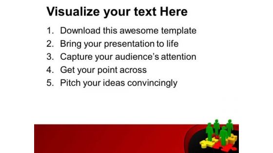 Steps Towards Business Success PowerPoint Templates Ppt Backgrounds For Slides 0613