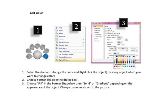 Steps World Business PowerPoint Templates Strategy Ppt Circular Flow Chart Slides
