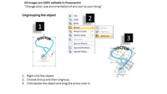 Stethoscope Medical Instrument PowerPoint Slides And Ppt Diagram Templates