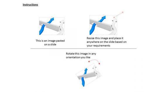 Stock Photo Arrows Trying To Cross The Wall PowerPoint Slide