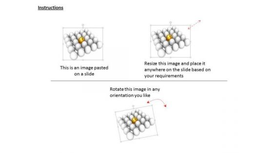 Stock Photo Be Different Concept For Team PowerPoint Slide