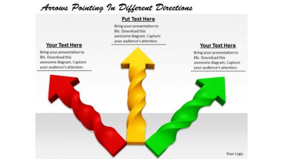 Stock Photo Business And Strategy Arrows Pointing Different Directions Images Photos