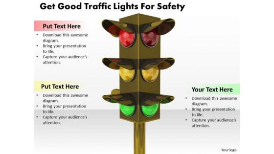Stock Photo Business And Strategy Get Good Traffic Lights For Safety Icons Images