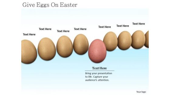 Stock Photo Business And Strategy Give Eggs On Easter Icons Images