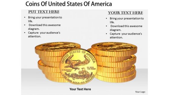 Stock Photo Business Development Strategy Coins Of United States America Images Photos
