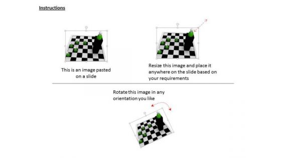 Stock Photo Business Executive Checker Board Bar PowerPoint Slide