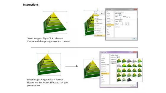 Stock Photo Business Growth Strategy Use Multi Stepped Pyramid Graphic Images Photos