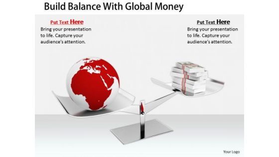 Stock Photo Business Policy And Strategy Build Balance With Global Money Stock Images