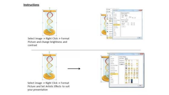 Stock Photo Business Policy And Strategy Medical Research On Dna Structure Image
