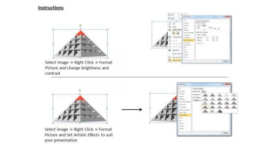 Stock Photo Business Process Strategy Pyramid Structure Design Clipart Images