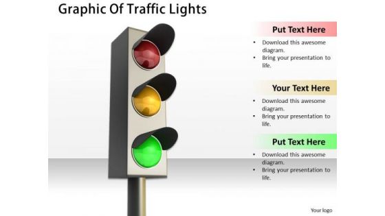 Stock Photo Business Strategy Consultant Graphic Of Traffic Lights Image