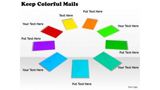 Stock Photo Business Strategy Execution Keep Colorful Mails Best Photos