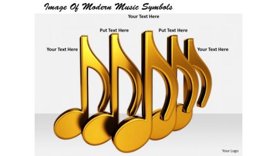 Stock Photo Business Strategy Implementation Image Of Modern Music Symbols