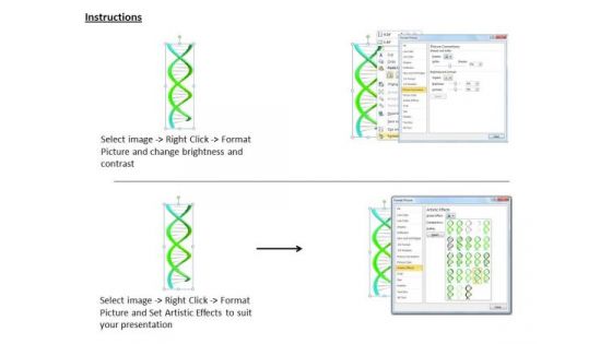 Stock Photo Business Strategy Implementation Two Strands Of Dna Structure Photos