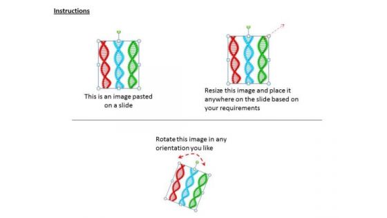 Stock Photo Business Strategy Model Use Colorful Dna Structure Photos