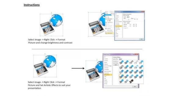 Stock Photo Business Strategy Plan Template Do Global Calculation Images