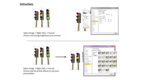 Stock Photo Business Strategy Process Always Watch Traffic Lights Images Photos