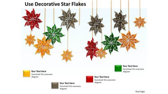 Stock Photo Business Unit Strategy Use Decorative Star Flakes Images Photos