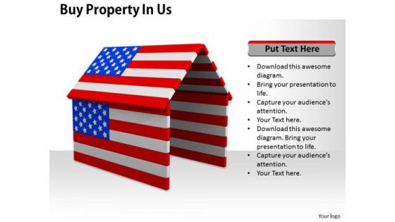 Stock Photo Buy Property In Us PowerPoint Template