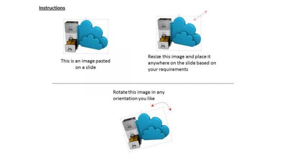 Stock Photo Cloud Computing Data Storage Concept PowerPoint Slide