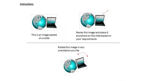 Stock Photo Conceptual Image Of Internet Technology PowerPoint Slide