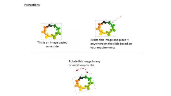 Stock Photo Conceptual Image Of Social Network Pwerpoint Slide