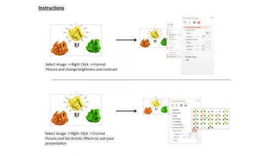 Stock Photo Confusion Of Ideas Concept PowerPoint Slide