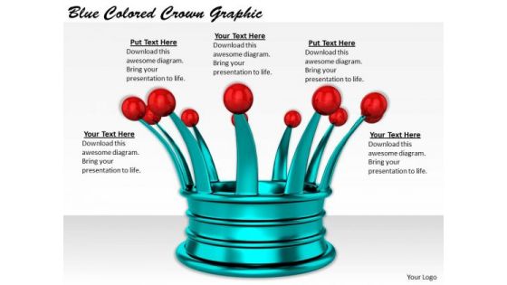 Stock Photo Corporate Business Strategy Blue Colored Crown Graphic Clipart Images