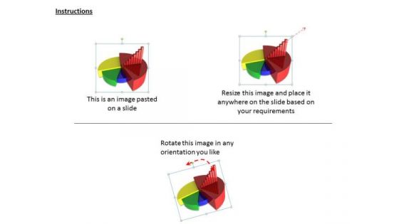 Stock Photo Develop Business Strategy Compare Data Pie Chart Stock Images