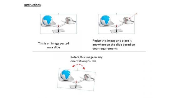 Stock Photo Developing Business Strategy Make Global Balance Of Dollar Images