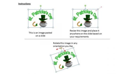 Stock Photo Enjoy Celebration Of Patrick Day PowerPoint Template