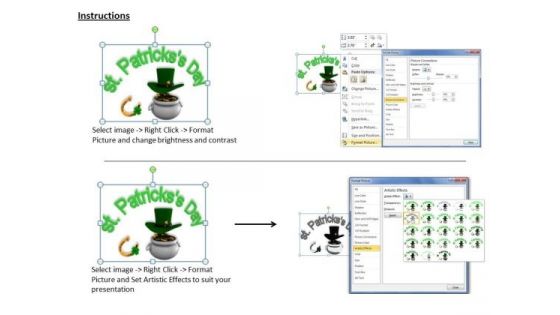 Stock Photo Enjoy Celebration Of Patrick Day PowerPoint Template