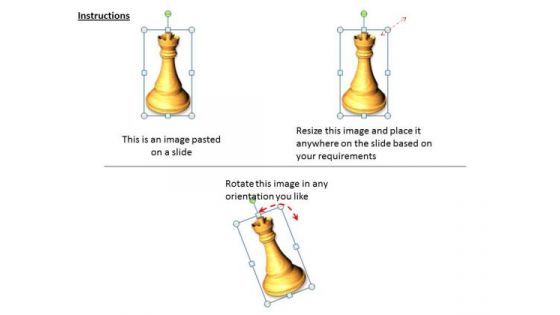 Stock Photo Enjoy Playing Chess With Minister PowerPoint Template