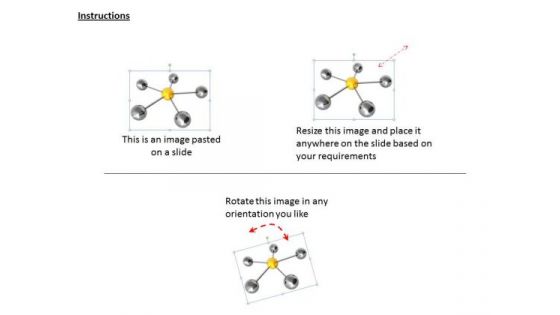 Stock Photo Hub And Spokes System PowerPoint Template