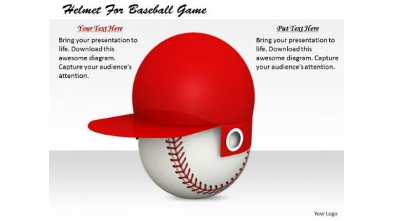 Stock Photo Innovative Marketing Concepts Helmet For Baseball Game Business Icons Images