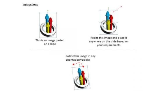 Stock Photo It Business Strategy Symbol Of Circle With Arrows Images