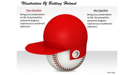 Stock Photo Modern Marketing Concepts Illustration Of Batting Helmet Business Images And Graphics