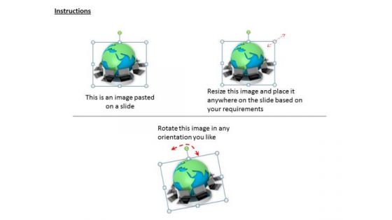 Stock Photo Online Global Networking PowerPoint Slide